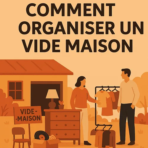 comment organiser vide maison