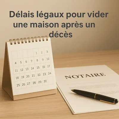 Délais légaux après un décès