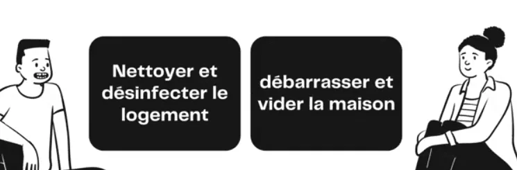 Organisation d'un vide-maison