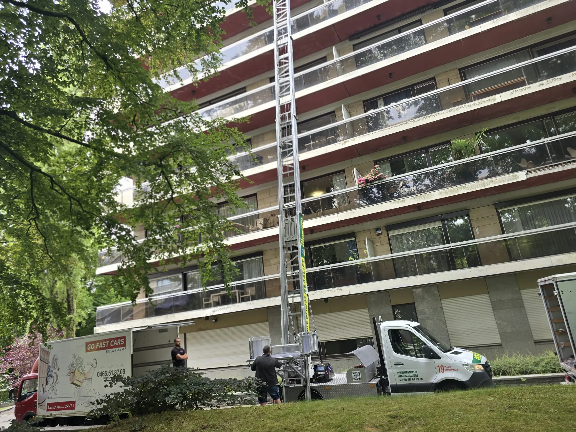 Monte-meuble pour vide maison en étage